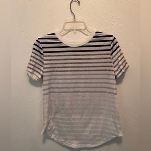 Striped black and white shirt from SHEIN. Size small.